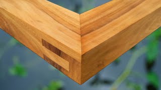 Elbow Joints Lock The Opposite Professional Carpenter Technique .Woodworking Joints