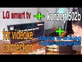 LG smart tv, digital to analog audio converter.konzert 502b.