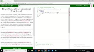 freecodecamp-React Write a React Component from Scratch-solution