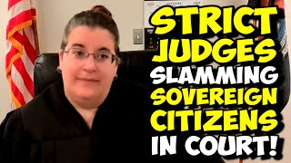 No-Nonsense Judges SLAMMING Pro Se Sovereign Citizens IN COURT!!! Sov Cit FAIL!!!