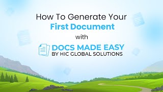Generating Your First Document in Salesforce | Docs Made Easy Demo