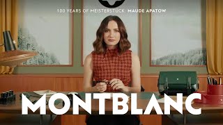 #LetsWrite with Maude Apatow l MONTBLANC | '100 Years of MEISTERSTÜCK'