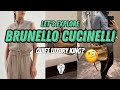 Let's Explore Brunello Cucinelli | Try Ons and First Impressions | Quiet Luxury King?