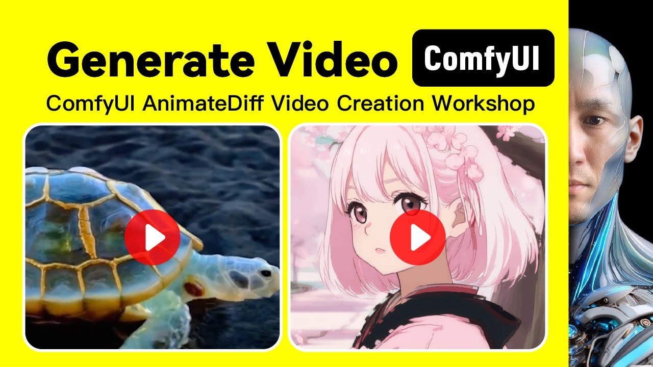 Comfyui Animatediff Video Creation Workshop Download And Install