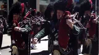 Tartan Parade~NYC~2013~The Accrington Pipe Band~NYCParadelife