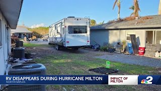 Mother's RV missing after Hurricane Milton, suspected stolen