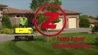 Troubleshooting the Pump Prime | Z-Spray Spray System | Z Turf Equipment