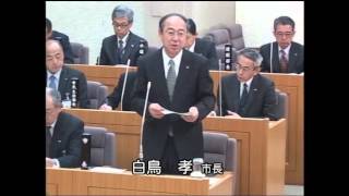 平成28年3月伊那市議会定例会一般質問03　4番　八木拓真議員