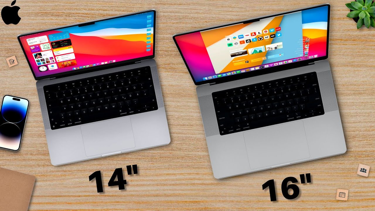 M2 MacBook Pro 14 Inch Vs 16 Inch | Make It Simple - YouTube