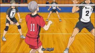 Lev Haiba Spike Impress Akane Yamamoto(short scene) ~HAIKYUU~