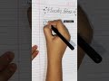 header ideas with black gel pen 💕🌟💥#trending #youtubeshorts