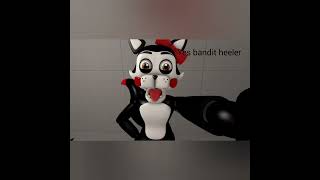 [SFM/FNaC vore] bandit heeler eats cindyvore whit animation2D [bandit heeler bluey]