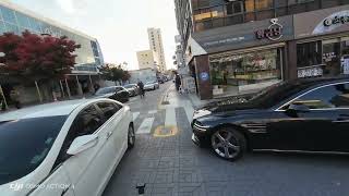 [POV] 은행바리(부산 북구 화명 - 구포), Bike Riding ASMR(Busan bukgu Hwamyeong to Gupo)