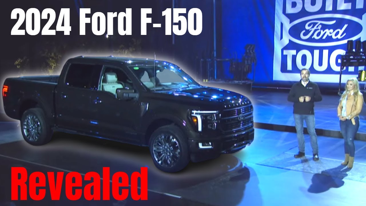 NEW 2024 Ford F-150 Truck Reveal Event - YouTube