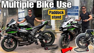 Super bikes paddock stand | Zx10r paddock stand | paddock stand heavy quality