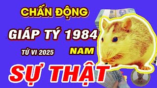 🔴TỬ VI 2025: Tử vi tuổi GIÁP TÝ 1984 (Nam mạng) năm 2025 Phật Độ HẾT KHỔ ĐỔI ĐỜI CỰC GIÀU