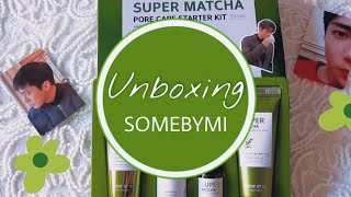 [Unboxing \u0026 Fast Review] SOME BY MI/ SUPER MATCHA (Sehun's skincare brand) 🌱