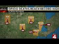 Opioid-related deaths reach record high in Michigan