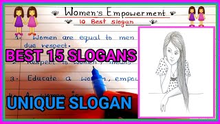 Women Empowerment slogans in english |women's day slogan 2023|international women's day slogan