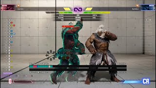 【SF6】現代豪鬼瞬獄殺