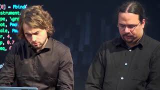 Live-Coding – programming masterly music | Juan Romero & Patrick Borgeat | TEDxKIT