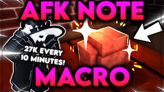 How to AFK MACRO NOTES! | Deepwoken |