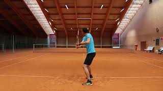 spieltennis com   Power Position beidhändige Rückhand