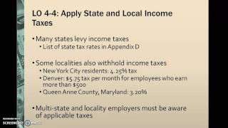 Chapter 4 - Learning Objectives 3 thru 7