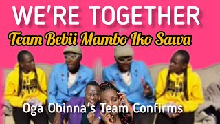 Team Bebii  Happy After Oga Obinna's Team Confirms This \