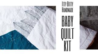 The Modern Baby Quilt Kit That We Love!