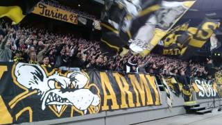 AIK-klacken under AIK-Elfsborg (2-1)