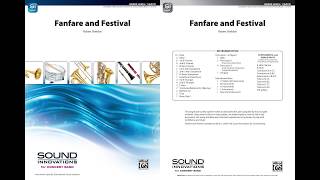 Fanfare and Festival, by Robert Sheldon – Score & Sound