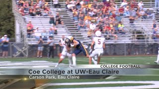 UW-Eau Claire football falls in double OT against Coe College