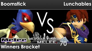 MNM 70 Melee - Boomstick (Falco) vs FX | Lunchables (Roy) - Winners Bracket