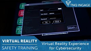 Virtual Reality Experience for Cybersecurity