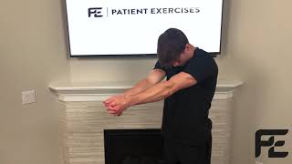 Rhomboid and Middle Trap Stretch - Clasped Hands | Patient Exercises