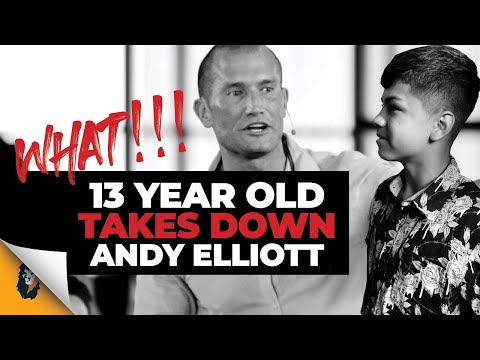 13-Year-Old Boy Takes Down Andy Elliott LIVE With Objections