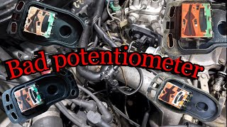 Mercedes KE-Jetronic - A Bad Potentiometer check