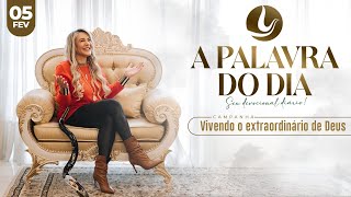 A PALAVRA DO DIA | 05 FEV 2025 | Bispa Virginia Arruda