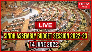LIVE: Sindh Budget 2022-23 | Sindh Assembly Budget Session 2022-23 | 14th JUNE 2022