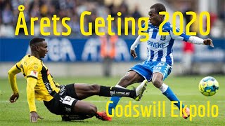 Godswill Ekpolo | Årets Geting 2020 | BK Häcken Highlights 2018-2020