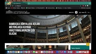 Scopus ve WoS üyelik olmadan e-devlet ile giriş