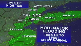 Nor'easter begins to slam tri-state area