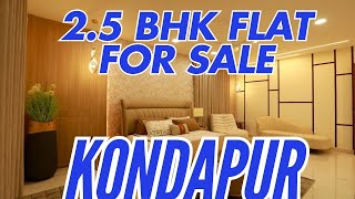 2.5 Bhk Flat for sale in kondapur.