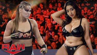 WWE Full Match - Rounda Rousey Vs. Amma Anderson : Monday Night RAW Full Match