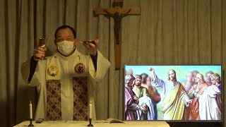 ミサ、2022.1.25 (火) 聖パウロの回心, Japanese Mass on Tuesday 25 January 2022 at Mukonoso by Fr.Denny,sx