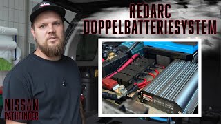 Nissan Pathfinder Redarc Doppel Batterie System BCDCN1225