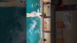 Fun in the pool: kids swimming and playing#poolfun #kidsswim #summerfun #waterplay