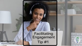How to facilitate online engagement Tip #1: YouTube Shorts Series