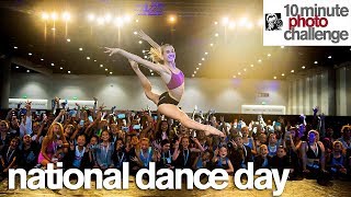 Bonus 10 Minute Photo Challenge Thrills Crowd for National Dance Day (Tate McRae)